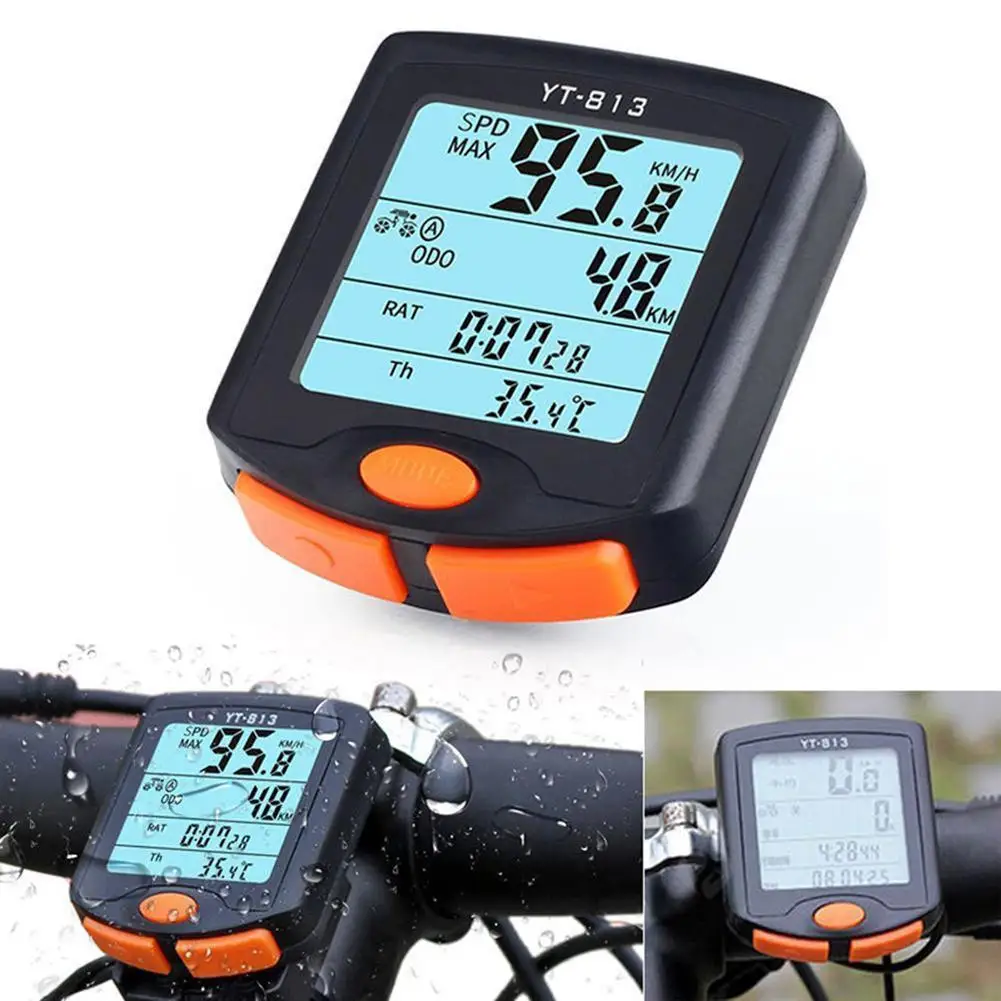 Cykel-Kode Tabel Automatisk 1,8 tommer LCD-Skærm, Vandtæt Computer Speedometer Trådløse Udendørs Cykling Cykel GPS-Tilbehør 1