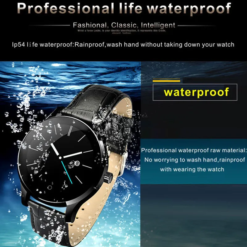 AMYNIKEER Smart ur Mænd k88h puls Sove Overvågning Skridttæller Vandtæt Støtte IOS Android PK F1 KW18 Dame Smartwatch 1