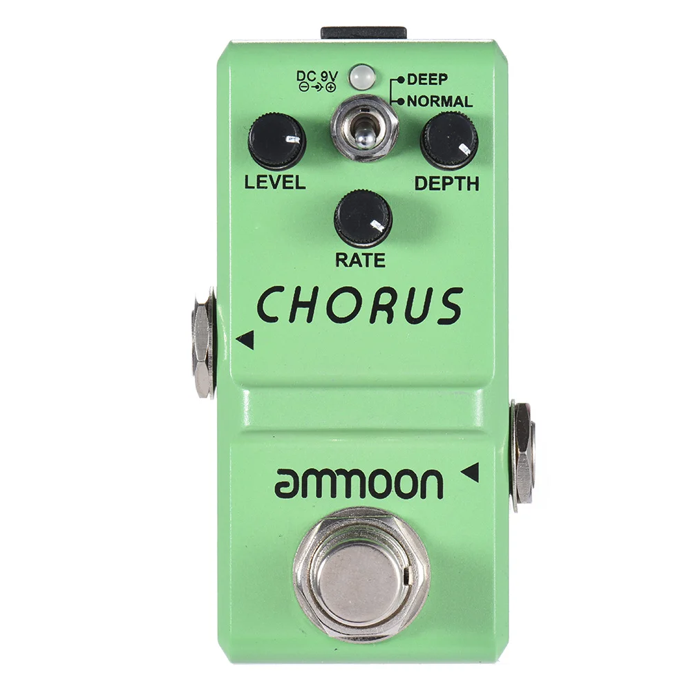 Ammoon Chorus Guitar-Pedal Nano Serie Guitar-Effekt-Pedal Analog Kor True Bypass-Aluminium Krop 1
