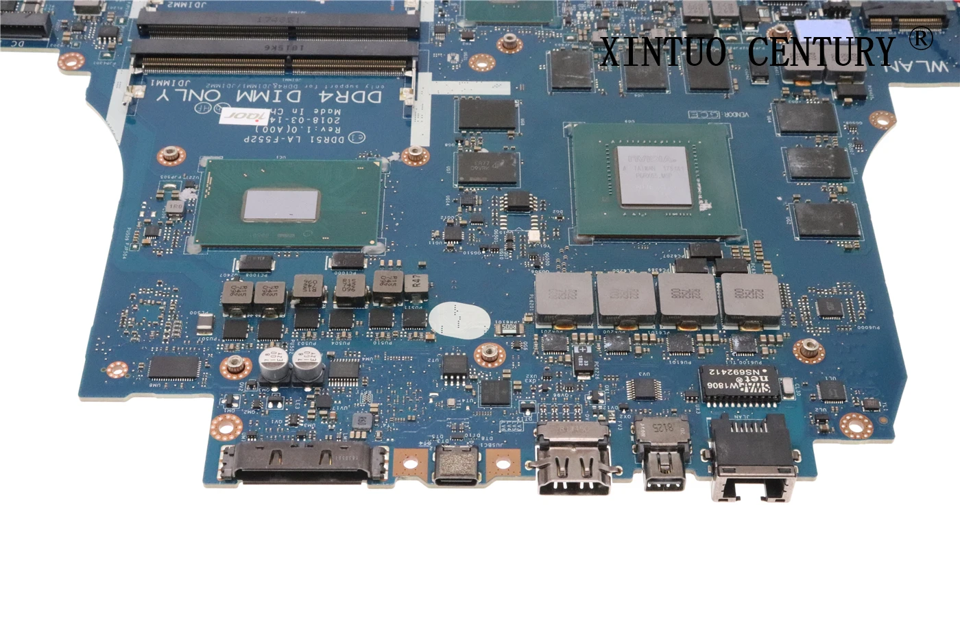 KN-0JT6T7 0JT6T7 DDR51 For Dell Alienware 15 R5 17 R5 Laptop Bundkort GDDR5X LA-F552P W/ SRCKN I9-8950HK GTX1080 8G Testet OK 1