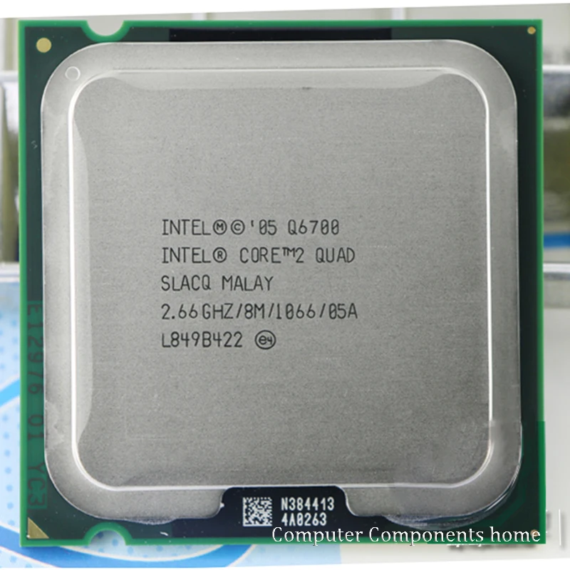 Intel Core 2 Q6700 Socket LGA 775 CPU Processor (2.66 Ghz - / 8M /1066GHz) Desktop CPU-gratis fragt 1