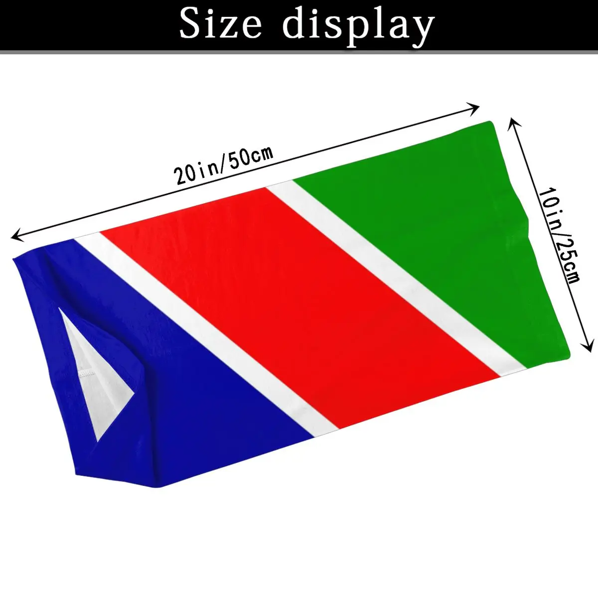 Namibia Flag Ansigt Tørklæde Med 2 Stk Filter Multi-purpose Tørklæde hovedbøjle riding maske 1