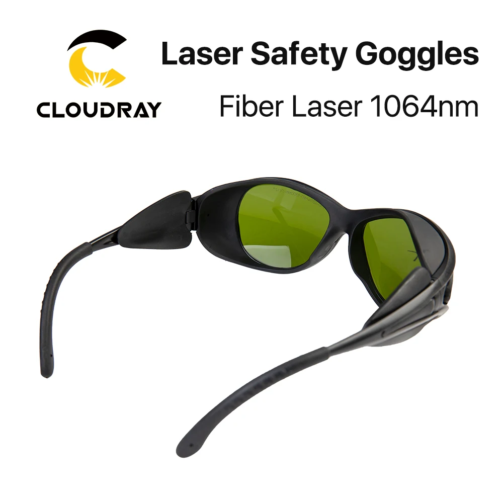 Cloudray 1064nm Laser sikkerhedsbriller 850-1300nm OD4+ CE-Beskyttelsesbriller Til Fiber Laser Stil Et 1