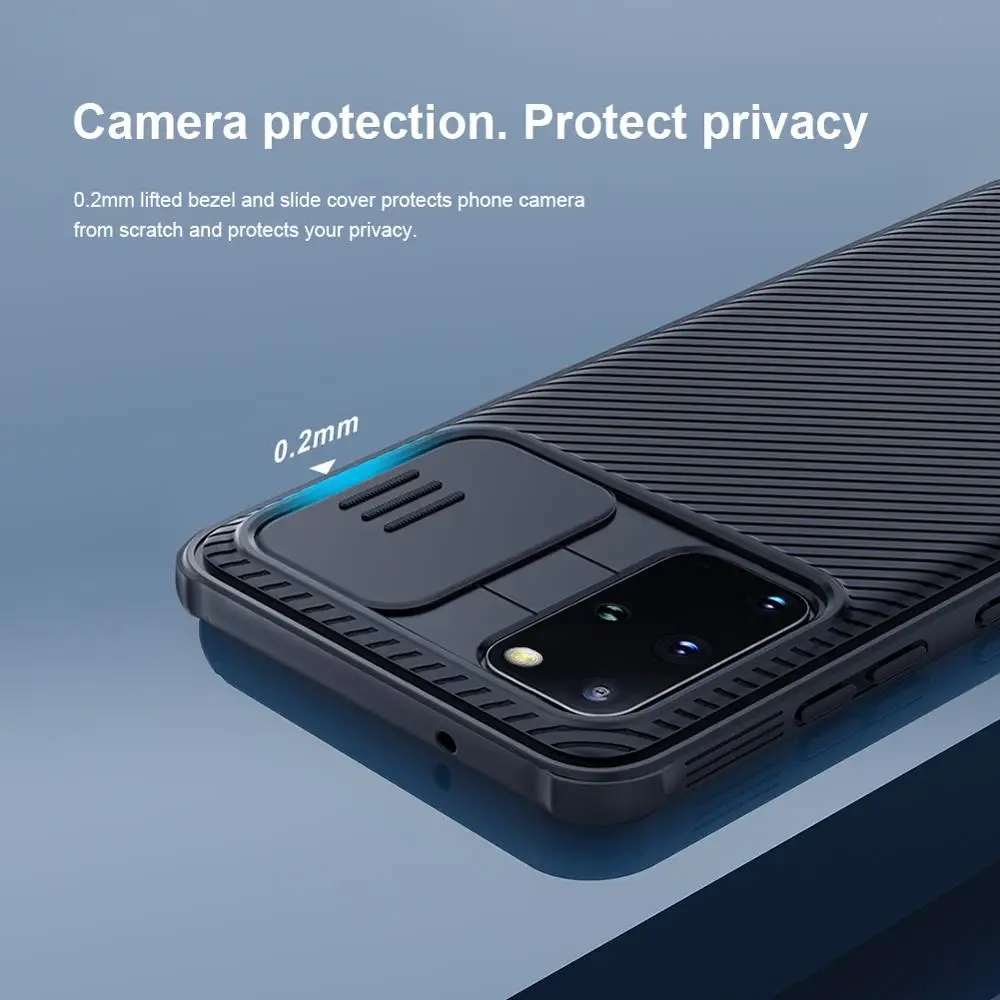 10stk/masse Engros Nillkin CamShield pro taske Til Samsung Galaxy S20+/S20+ 5G tilfælde slide cover til kamera beskyttelse sag 1
