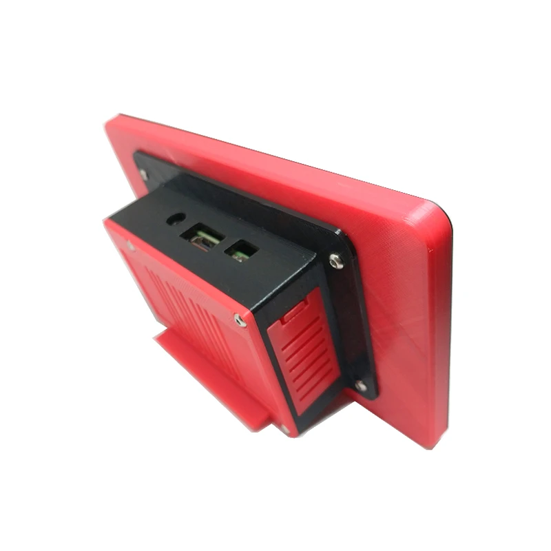 Tilpas Beskyttende cover til 7-Tommer Touch-Skærm Raspberry Pi 3 Model B B+ 3D Print HDMI-kompatibel DIY Sag 1