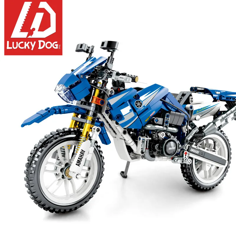 799 PC ' er Technic blok Motorcykel Model Mursten Sæt køretøjet Legetøj til Børn Gave 1