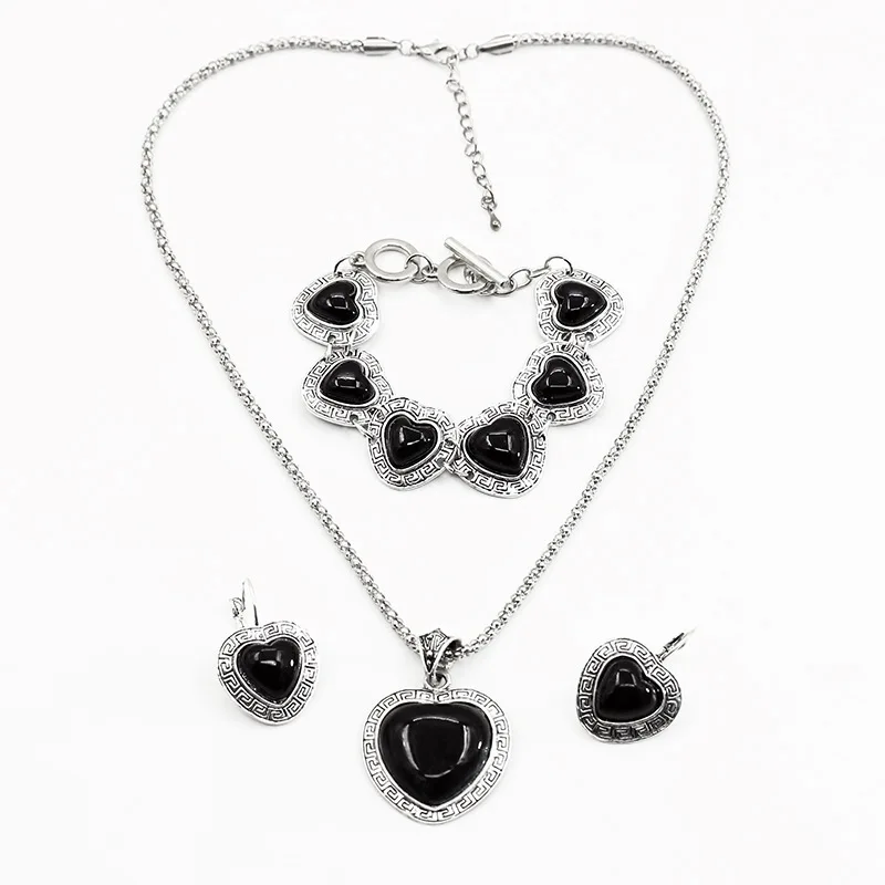 RONGQING 1 sæt/parti Mode hjertet ugle Smykker halskæder, vedhæng til kvinder collares erklæring Parure Bijoux Femme 1