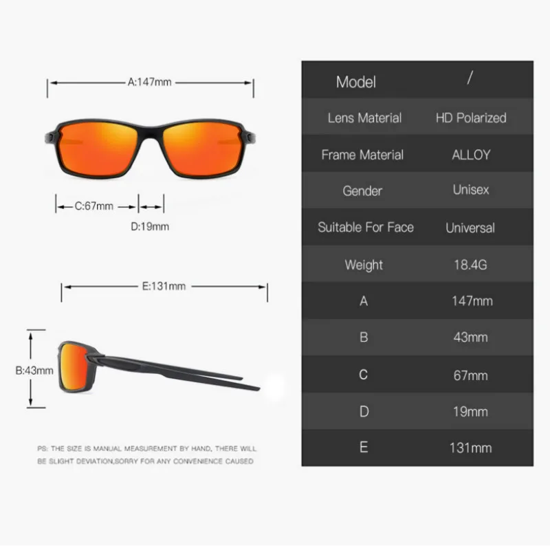 Ultra Lys Polariseret Solbriller, Mænd/Kvinder, Anti-Udskridning Dykning/Sport/Fiskeri Mand Spejlet Solbrille Støv briller/Briller/Nuancer 1