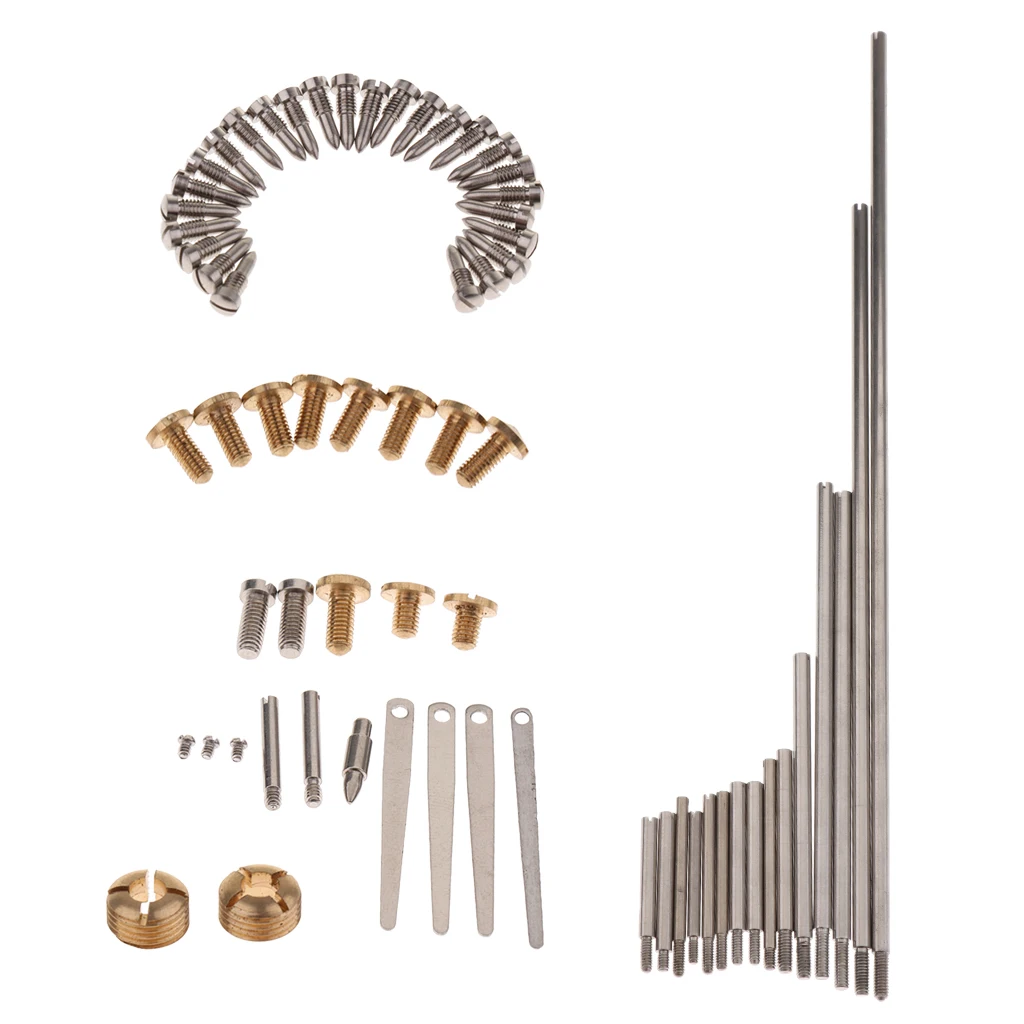 1 Sæt Saxofon Skruer Aksel Stang Springs Værktøj For Træblæsere Instrument 1