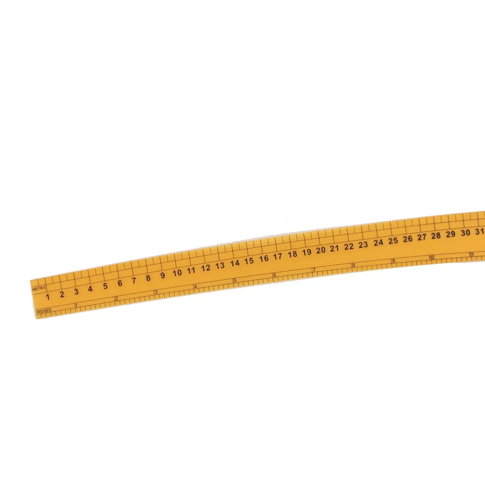 60 cm Holdbar Plast Variere Form Curve Ruler med Sandwich Linie for Kunsthåndværk Mønster Gør For Sy-Området 1,2 mm Tyk #6360B 1