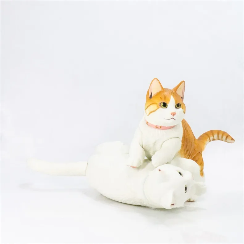 Felis Silvestris Catus Kawaii Cat BJD PVC Figure Model Toys 1