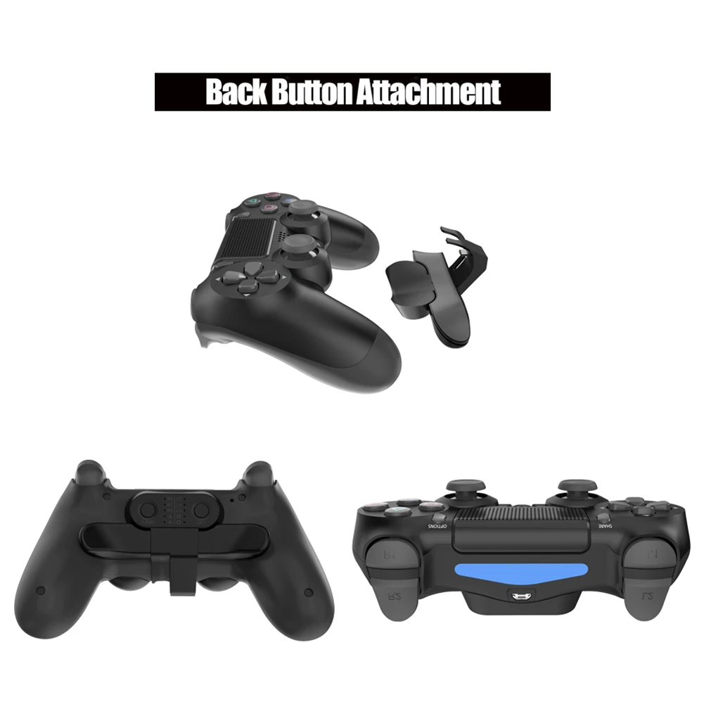 For PS4 Udvidet Gamepad Tilbage-Knappen Vedhæftet fil Controller Padler For DualShock4 Bageste Udvidelse Nøgler Med Turbo-Tilbehør 1