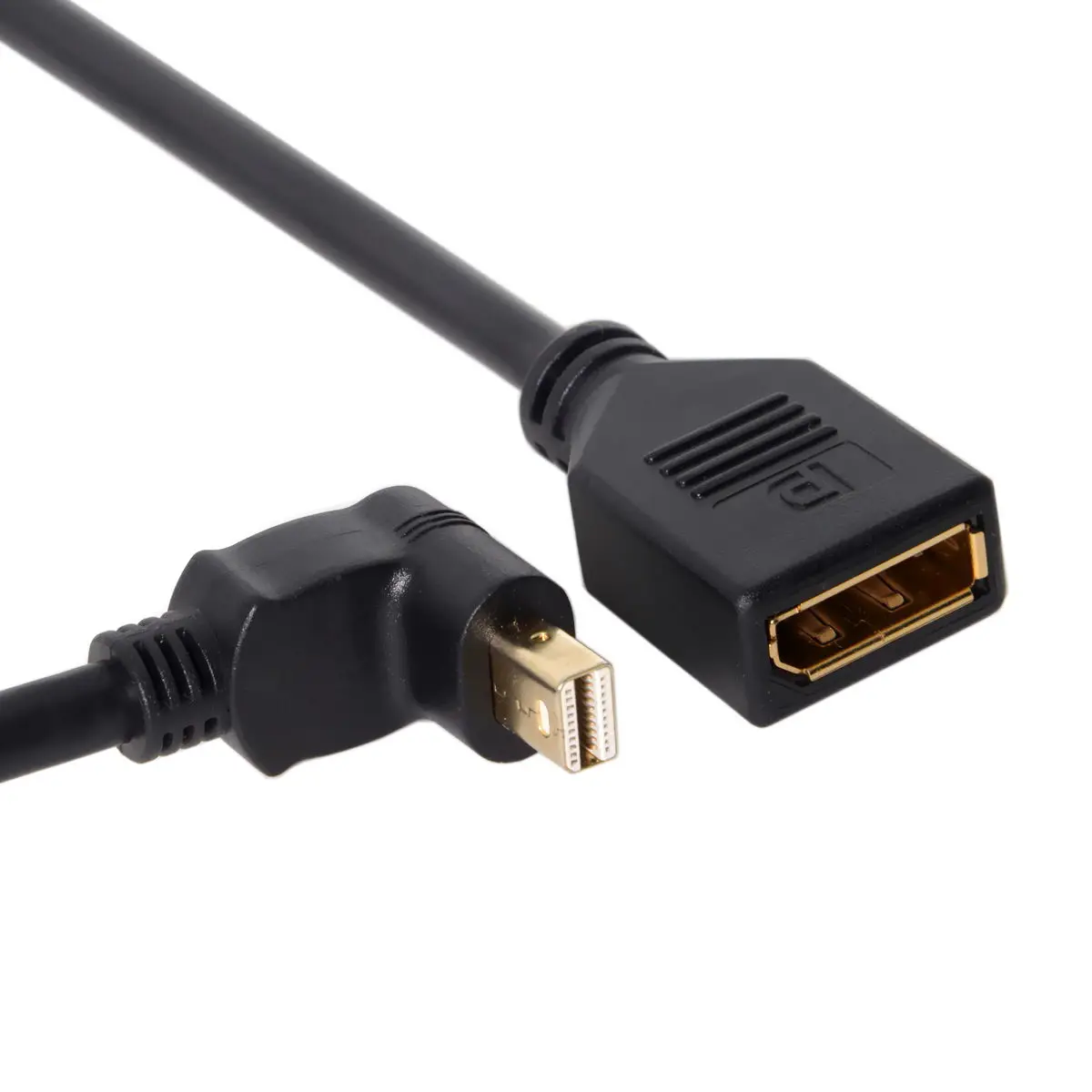 NGFF Mini DP DisplayPort 90 Grader til DisplayPort Kvindelige Kabel til Displays, Skærme 1
