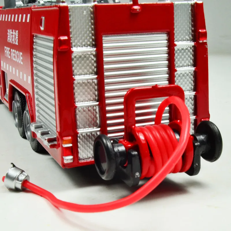 1:50 af høj simulering legering toy vand tank brand, politi lastbil bil model til børn gaver 1