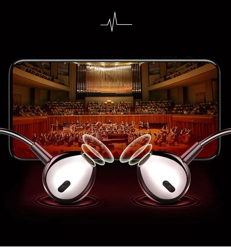 2020 Wired Stereo Øretelefoner, Hovedtelefoner 3,5 MM USB Type C In-ear Kabelforbundet Hovedsæt til Samsung Galaxy Huawei Android-Telefoner 1