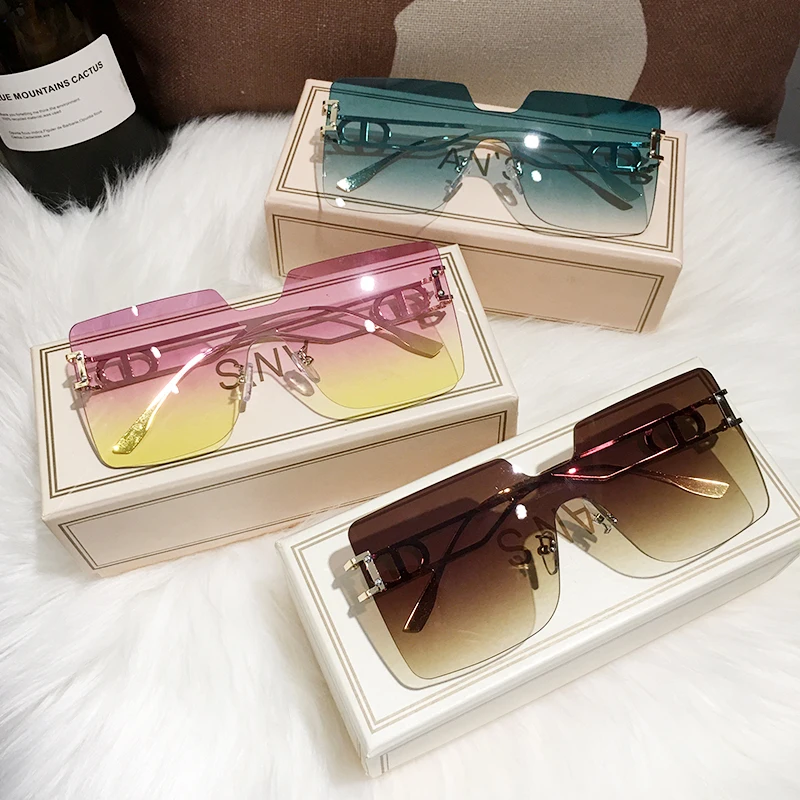 MS 2020 Kvinder Luksus-Classic-Brillerne Kvindelige Solbriller Originale Mærke Designer Solbriller Mænd Pierced Sol Briller Mode UV400 1