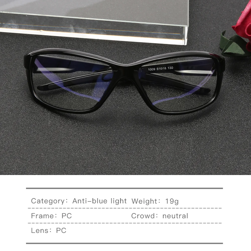 Mode Blå Lys Blokerer For Unisex Briller Klar Linse Computer-Briller Mænd Kvinder Anti Blå Lys Gaming Briller Briller 1
