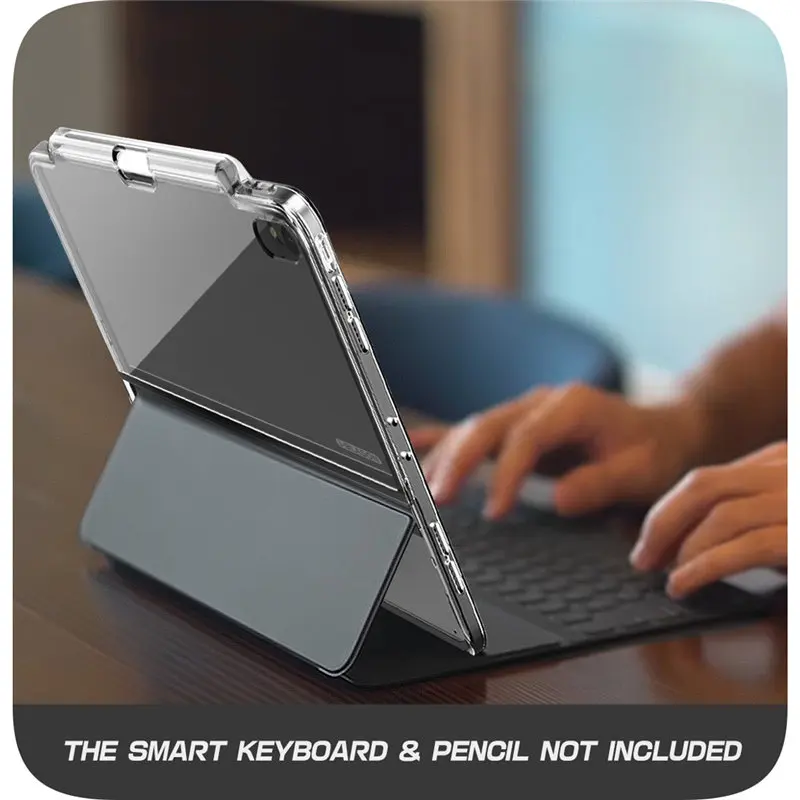 Smart Keyboard/Blyant er IKKE INKLUDERET!Jeg-BLASON Til iPad Pro 12.9 Tilfælde 2018 Med Blyant Indehaveren Kompatibel med Officielle Tastatur 1