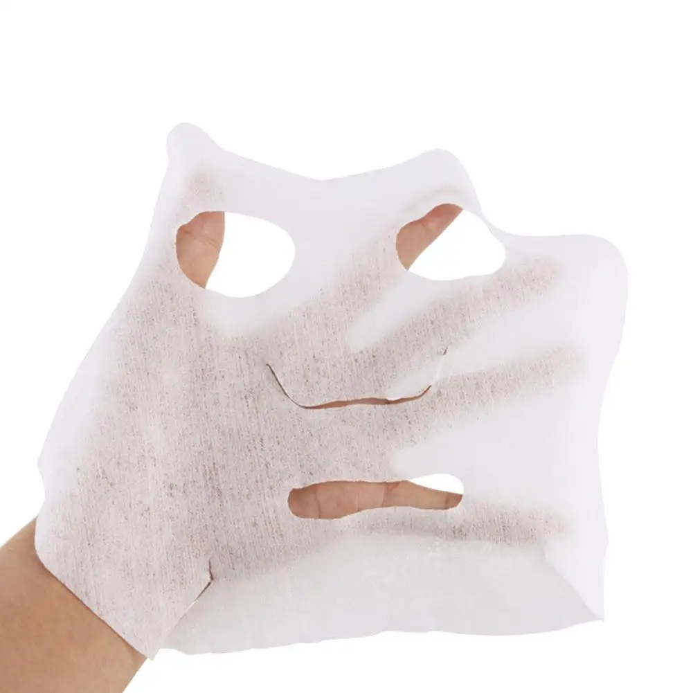 50 Stk/pose Komprimeret Bomuld ansigtsmaske Ark Papir Ikke-vævet DIY Maske Disponibel Maske Papir hudpleje Værktøj 1