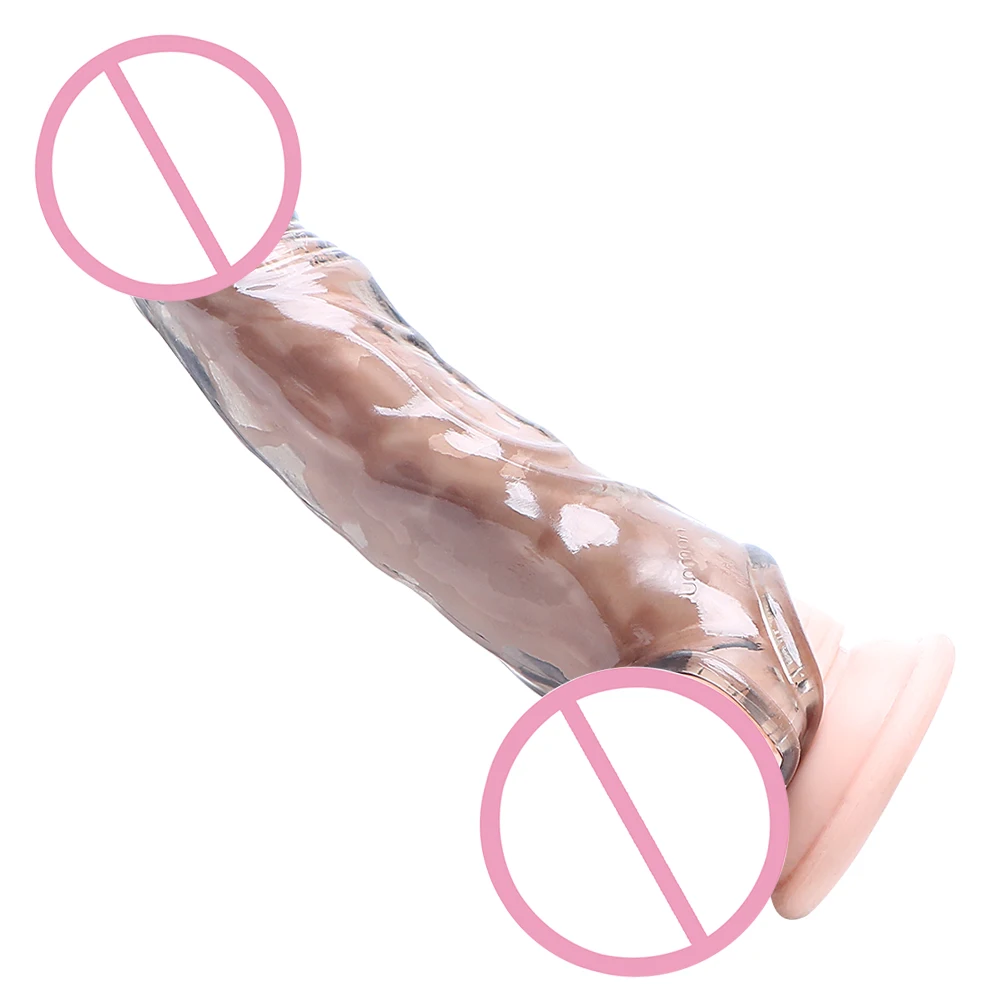 Blød Extender Kondom Mænd Cock Ærme Forsinket Sædafgang Penis Ring Erotisk Sexlegetøj Til Mænd Gay-Genanvendelige Fetish Dick Sleeve 1