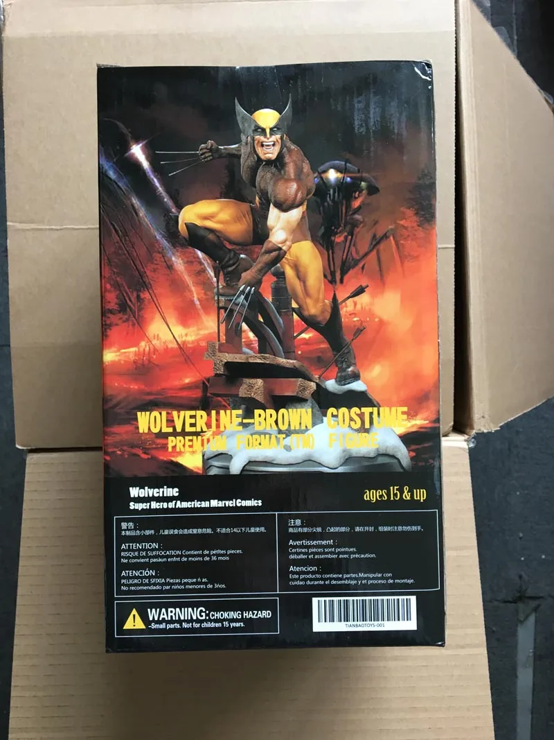 Marvel 1/6 Skala LOGAN Toy 26cm X-Mænd Dowin Wolverine-Action Figur 1