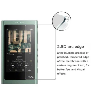 2Pack 2.5 D Hærdet Glas Til Sony Walkman NWZ-A55HN A56HN A57HN A50 A55 A56 A57 MP3-Afspiller Skærm Protektor Klar Bunden Film 2