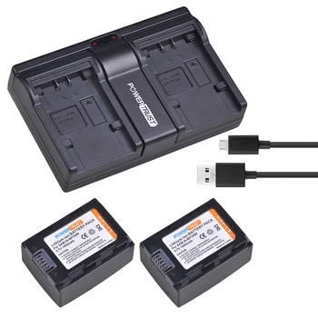 2PC IA-BP105R BP105R IA-BP210R Li-ion Batteri+USB Dual Channel Oplader til SAMSUNG SMX-F500 F501 F530 HMX-F900 F910 F920 H320 0
