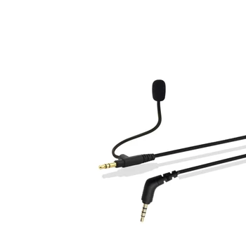 3,5 mm VoIP-Hovedtelefon Kabel med Mikrofon til Boompro Gaming Headset V-MODA Crossfade M-100 LP LP2 M-80 Audio - Line med Mute 4