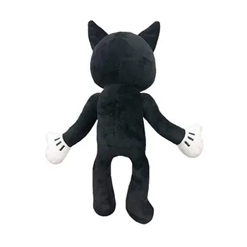 30*20cm Animationsfilm Sirene Hoved Plys Tegnefilm Toy Sirenhead Udstoppede Dyr Dukke Horror Black Cat Peluches Legetøj til Børn Julegave 2