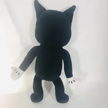 30*20cm Animationsfilm Sirene Hoved Plys Tegnefilm Toy Sirenhead Udstoppede Dyr Dukke Horror Black Cat Peluches Legetøj til Børn Julegave 5