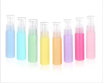 30 ml Macaron Farve Emulsion Pulver Pumpe Prøveversion Prøve Flaske Kosmetiske Emballage Flaske 20pcs/masse 3