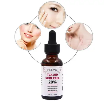 30 ml Trichloroaectic Acid 20% Skin Peel Pore Minizing Rynker Spots Skin Care Face Serum 1