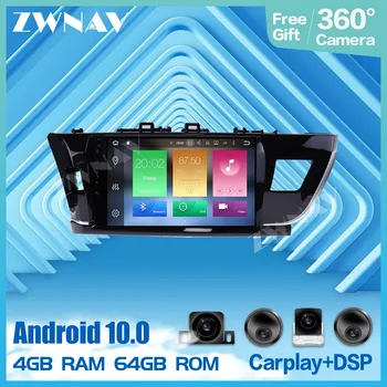 360 Kamera 9 Tommer Android Multimedia afspiller Til Toyota Corolla 2010 2011 2012 2013 2016 2017 radio audio GPS-hovedenheden 5