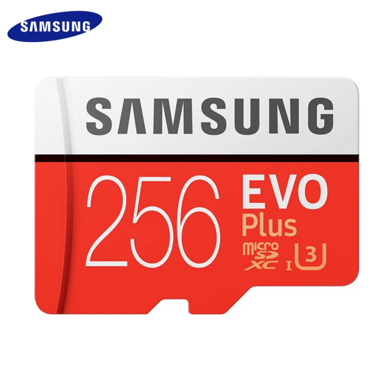 Original SAMSUNG EVO Plus Micro SD-Kort, SDXC-U1 64GB U3 128GB 256 GB 512 GB High Speed Hukommelseskort Til Telefonen/Kameraet 2