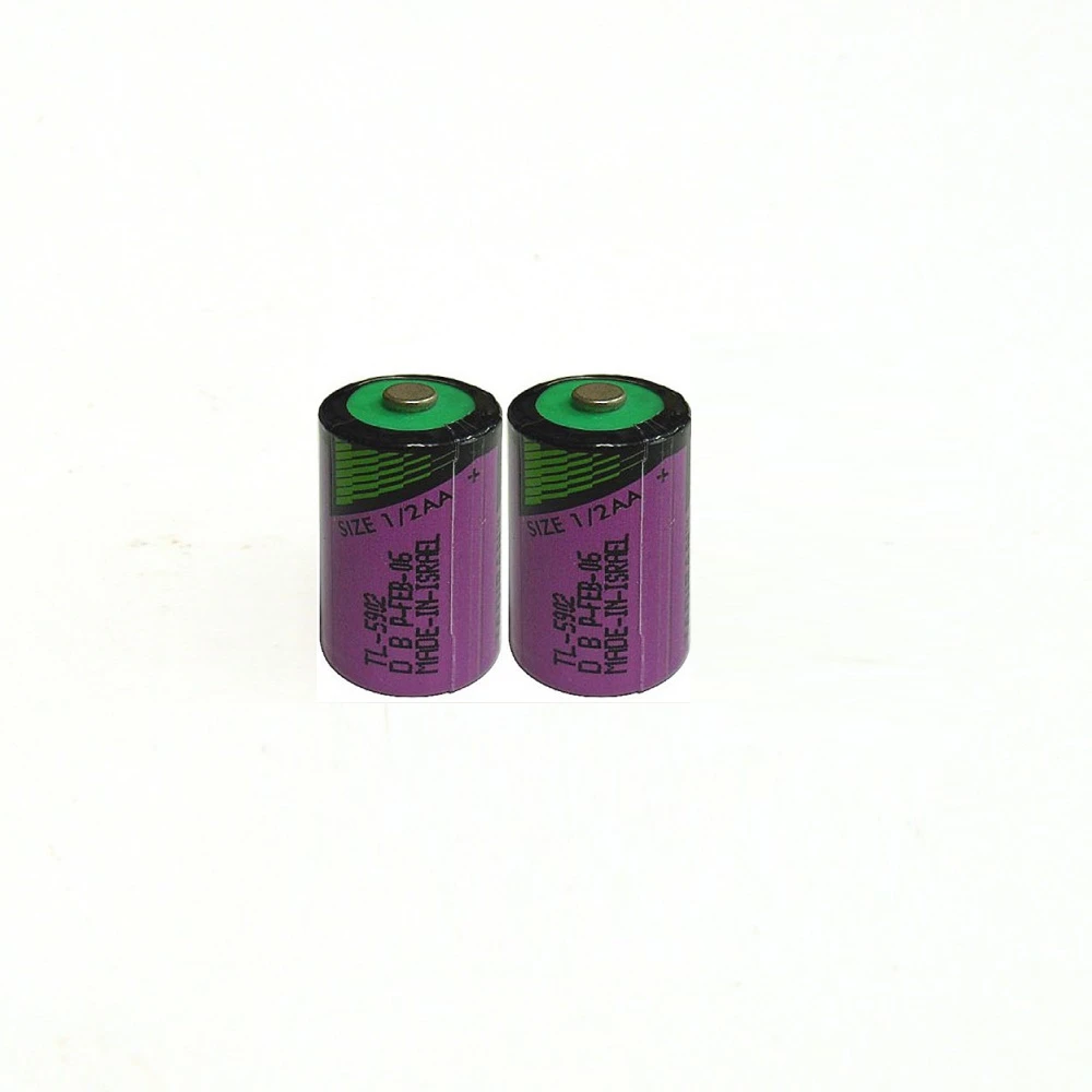 6stk/masse Hot nye høj kvalitet TL-5902 1 / 2AA ER14250 SL350 3,6 V 1/2 AA PLC lithium batteri 2