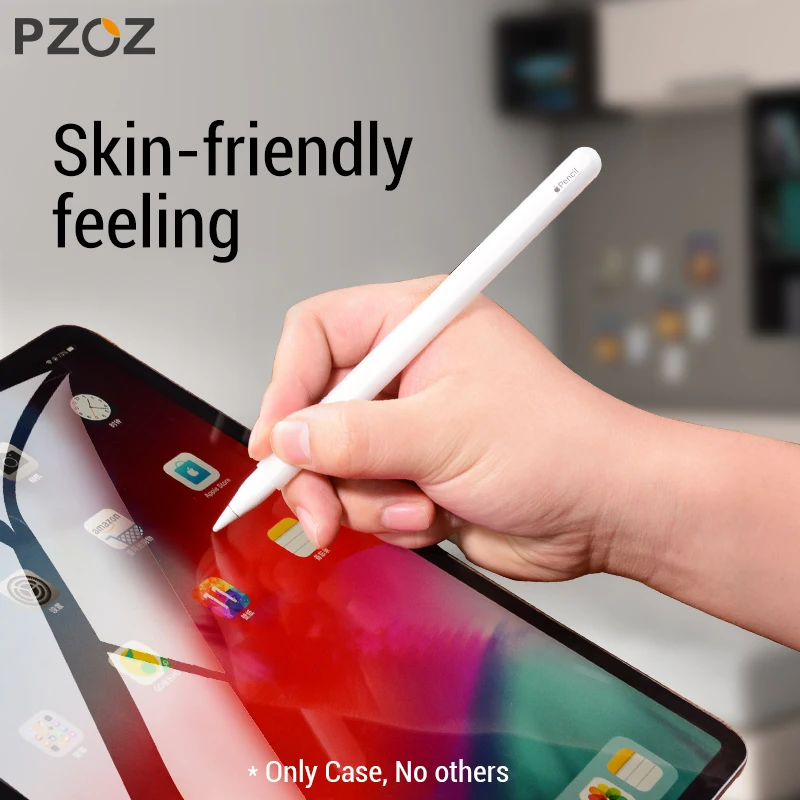 PZOZ For Apple Blyant 2 Tilfælde iPad Pro 2018 penalhus Tablet Touch Stylus Pen Beskyttende Dække Pose Bærbare blødt silikone Case 2
