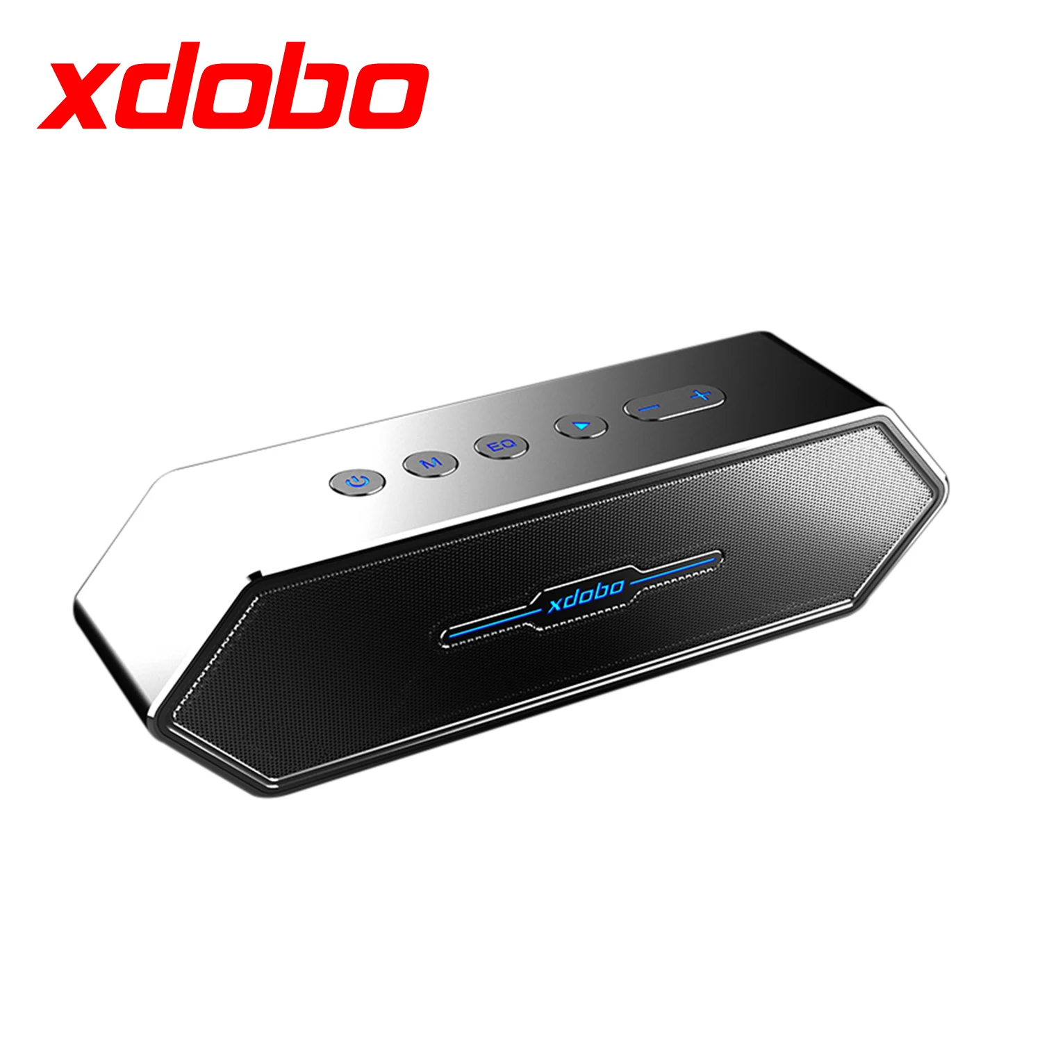 Xdobo 50W Vandtæt Bluetooth-Højttalere Trådløse Subwoofer-Højttaler Bas Trendy Diamant Form, Bærbare Udendørs Soundbar 8-18h NIR 2
