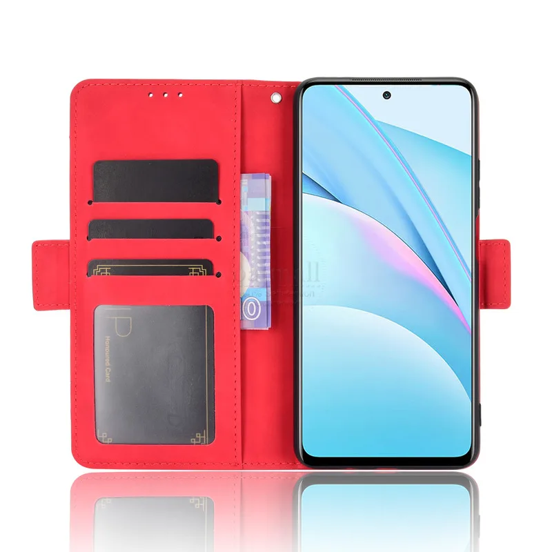 Tegnebog Tilfælde, Xiaomi Redmi Note 9 Pro 5G Tilfælde Magnetisk Lukning Book Flip Cover Til Note 9Pro Læder kortholder Telefon Tasker 2