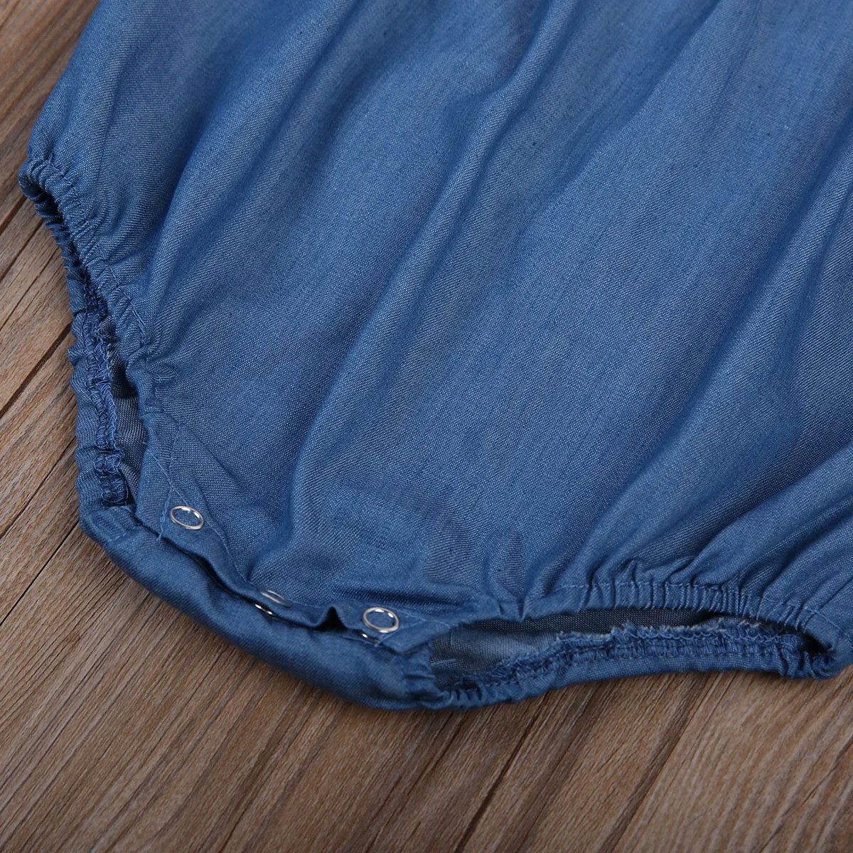 Citgeett Sommeren Nyfødte Børn Piger Spædbarn Tøj Denim Blå Buksedragt Ærmeløs Tøj Sunsuit Sat til 0-24M 2