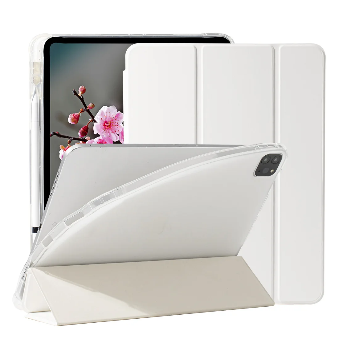 Etui til iPad Luft 4 10.9 Funda 2020 4 Generation Smart Cover med Blyant Indehaveren Cases Til Ipad Luft 3 10.5 Pro Auto Wake Shell 2