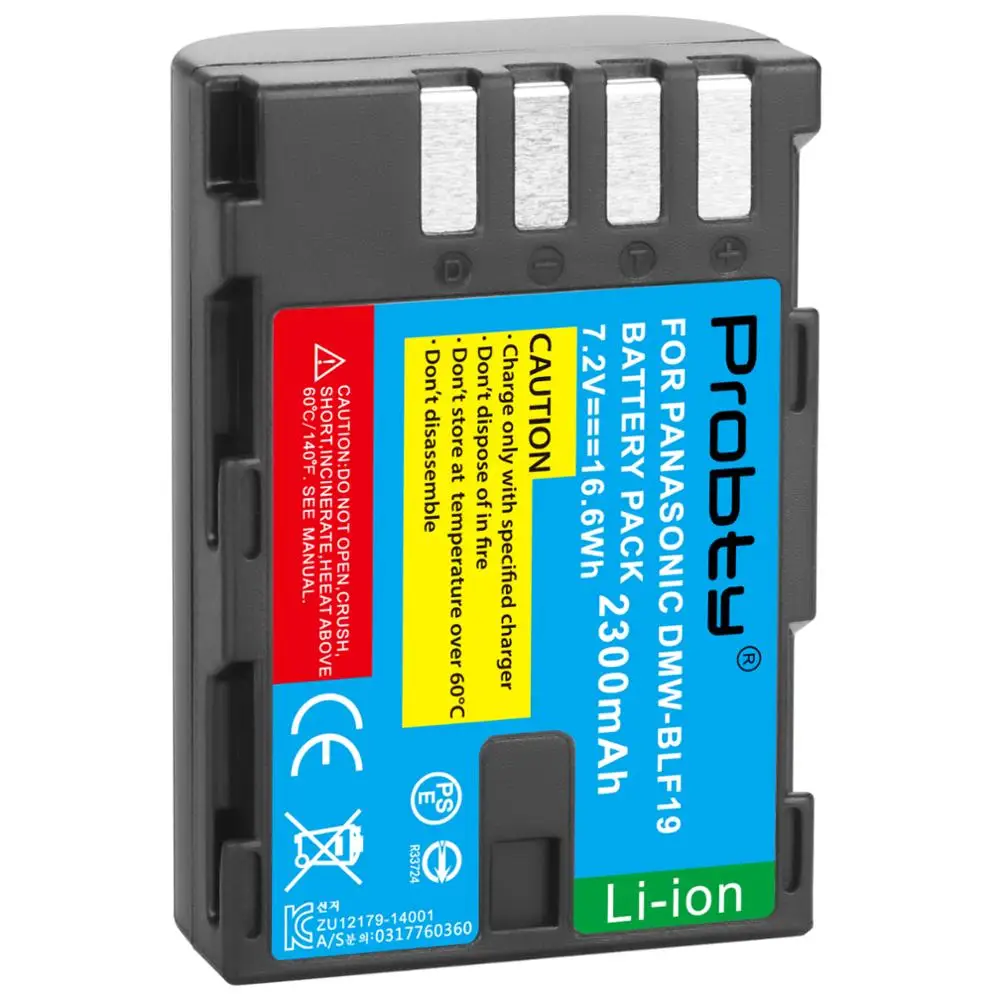3PCS DMW-BLF19 DMW-BLF19E DMW-BLF19PP BLF19E Batteri+ LCD-Dobbelt Oplader til Panasonic Lumix GH3 GH4 GH5 DMC-GH3 DMC-GH4 DMC-GH5 2