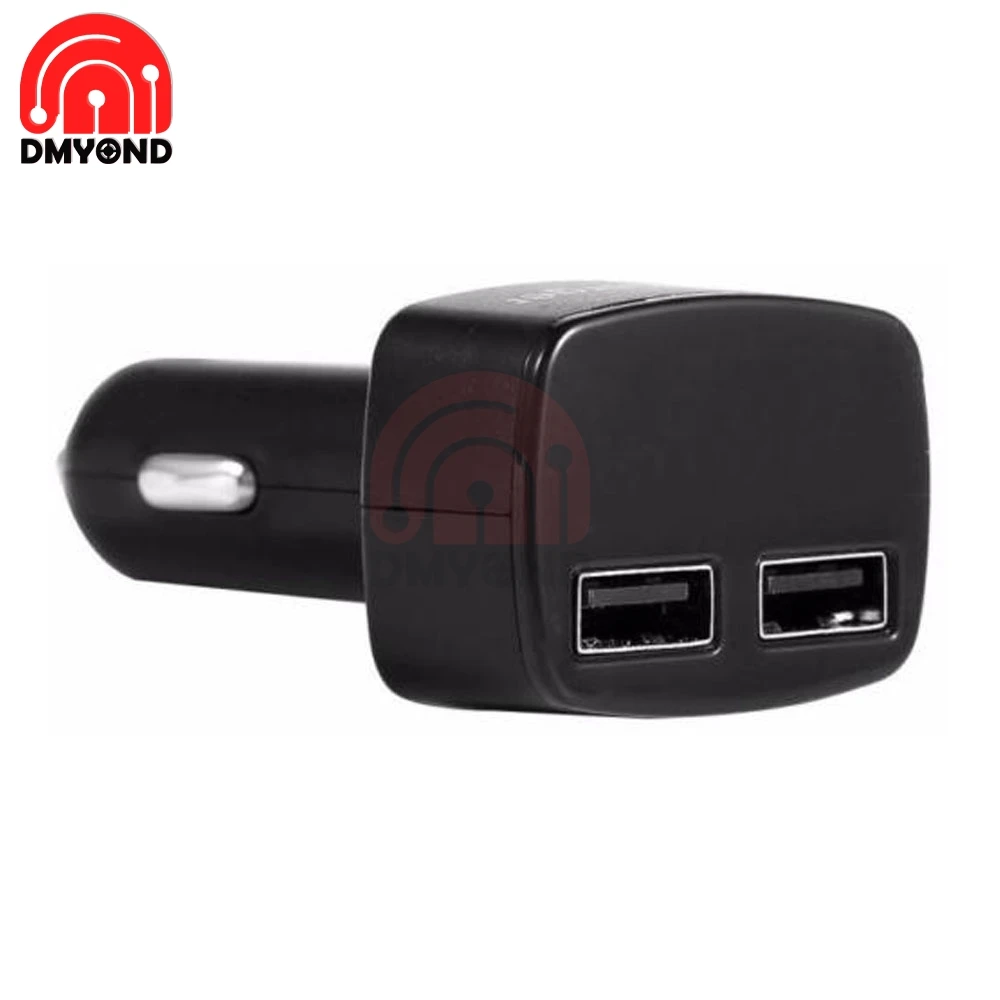 4 i 1 Bil Oplader USB 3.1 EN LED-Skærm, Dual USB Oplader Bil-Oplader Adapter til Telefonen Adapter Bil Oplader til Hurtig Opladning 2