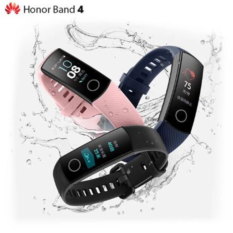 Huawei Honor Band 4 / Kører Smart Armbånd Amoled Farve 0.95