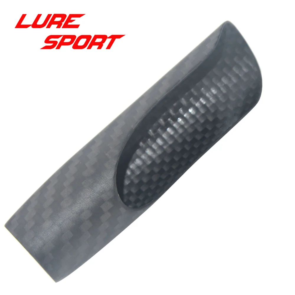LureSport 2stk Carbon Greb 3K vævet 8cm håndtag til FUJI VSS-Hjuls Sæde Stang Bygning komponent Stang Reparation DIY blank 2