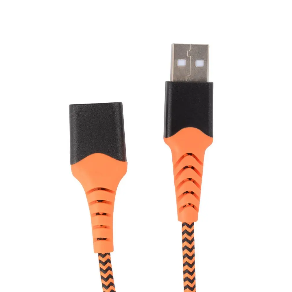 Bærbare Størrelse Nylon Wire Flettet USB-Kvinde til at HDMl Mandlige HDTV Adapter Kabel Støtte for Type-C Lightning Kabel 2