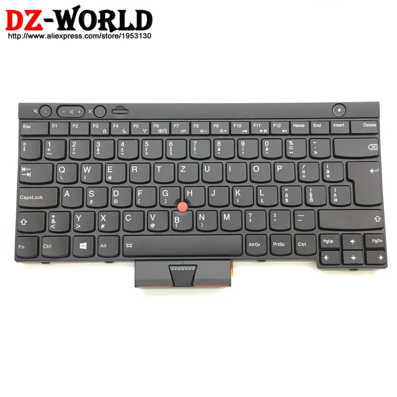 Nye Originale for Thinkpad T430 T430i T430S T530 T530i W530 Baggrundsbelyst slovakiske Tastaturets Baggrundslys Teclado 04X1264 0C01947 04Y0552 2