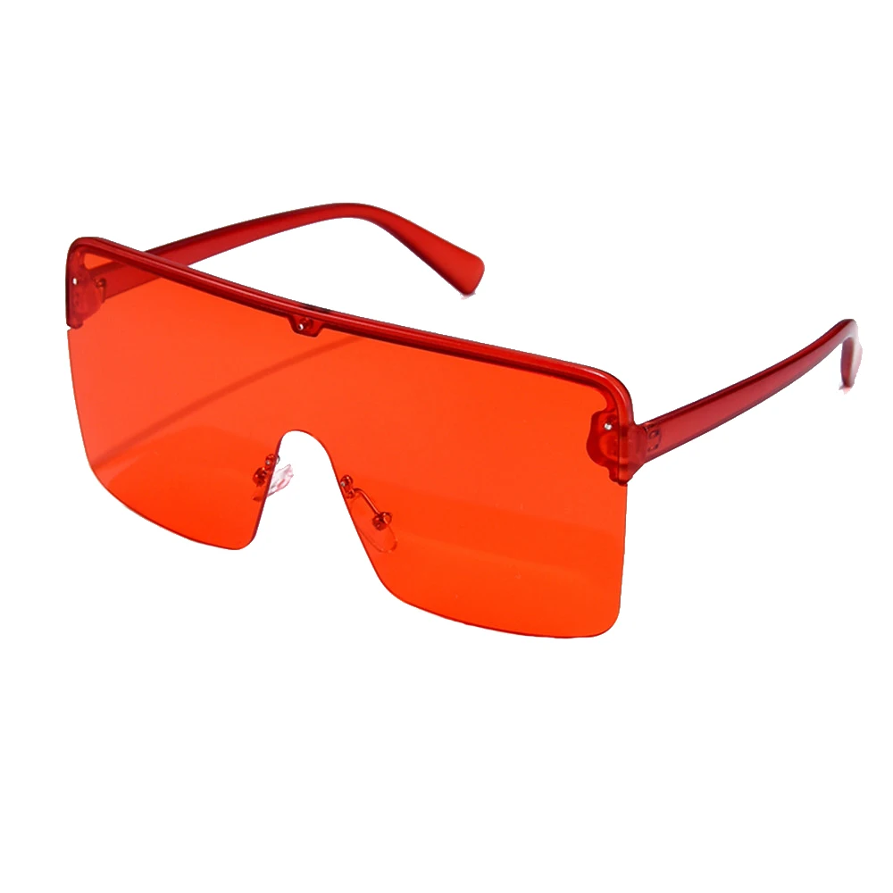 2020 Mode, store Solbriller Kvinder Mænd Vintage Fladskærms Øverste Kvadrat Sol Briller Kvindelige Blå Gradient Brillerne, Oculos de sol 2