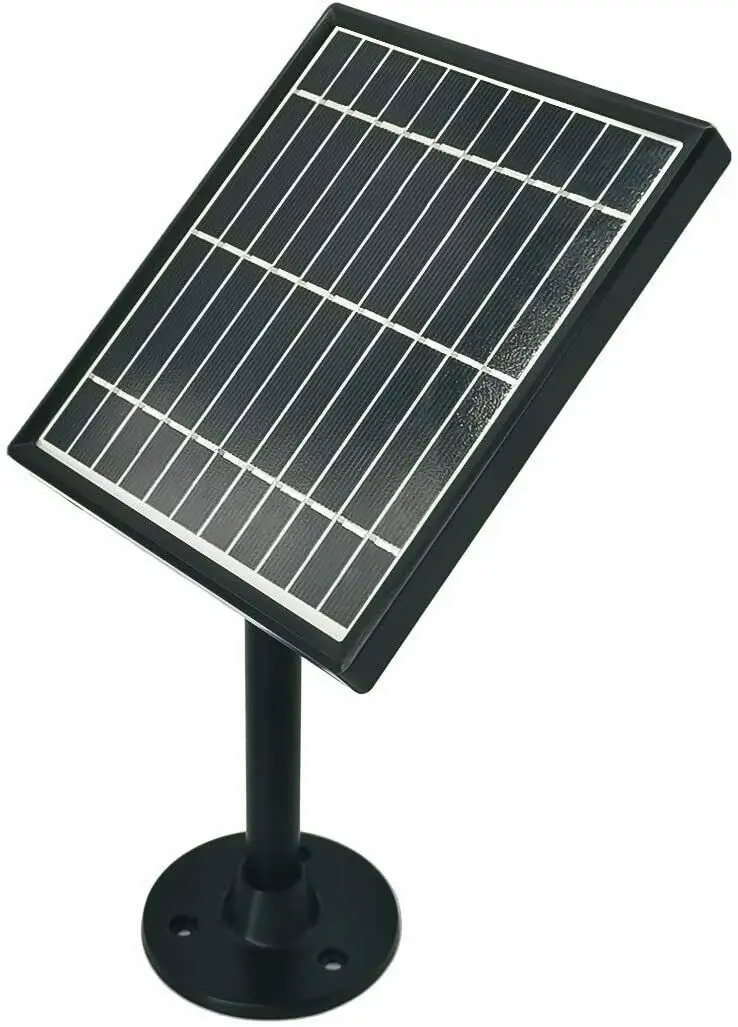 Solar panel for Ring Video Dørklokken 2, 3.5 W Udgangseffekt, 360 Aluminium Beslag 2