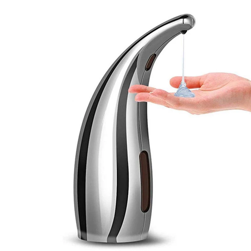 Sæbedispenser Automatisk Flydende Sæbe Pumpe Infrarød Sensor Skum Shampoo Dispenser, Berøringsfri Vandtæt Badeværelse 2