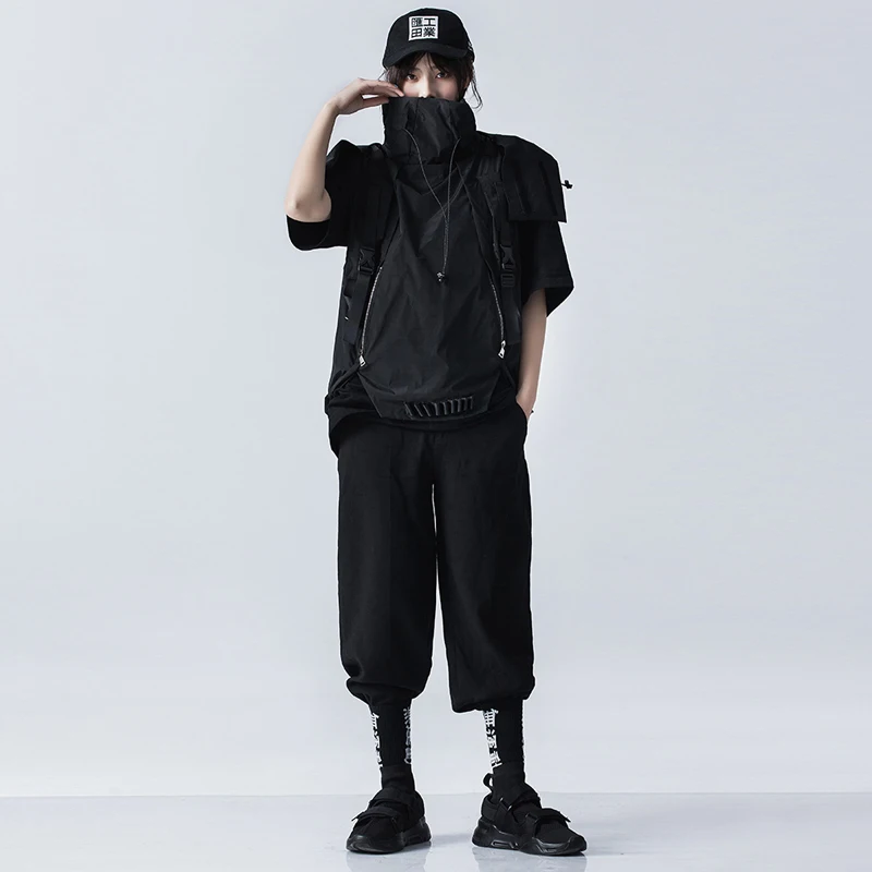 Michalkova trending produkter 2020 taktisk værktøj vest streetwear mænd tøj, sort jakke, hættetrøjer løs og behagelig 2